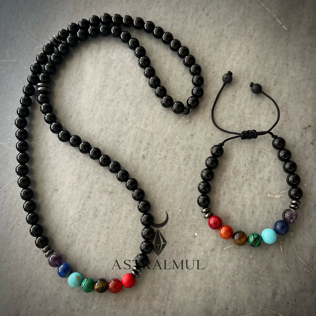 Combo Equilibrio de los 7 Chakras 8mm