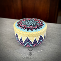 Vela Aromática Mandala |6cm x 4cm