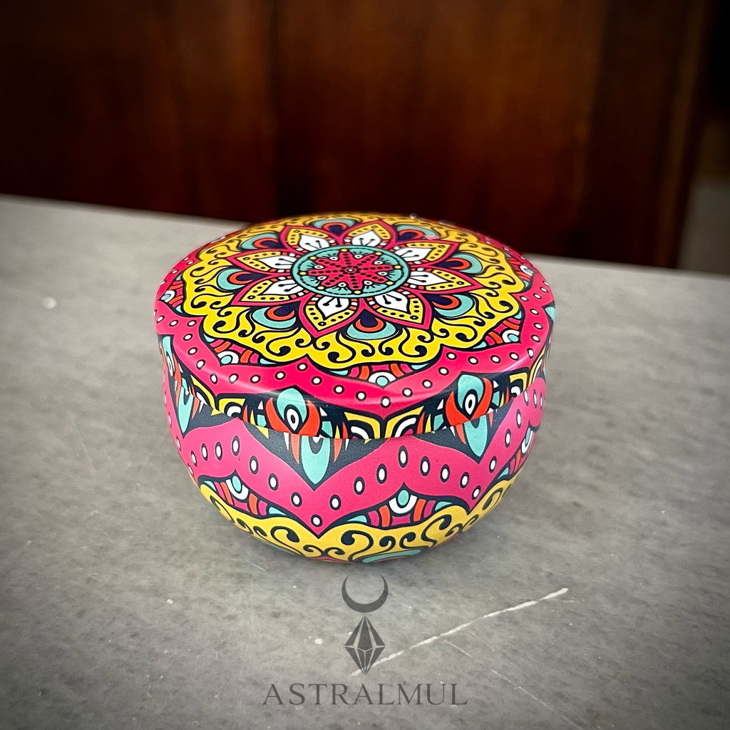 Vela Aromática Mandala |6cm x 4cm