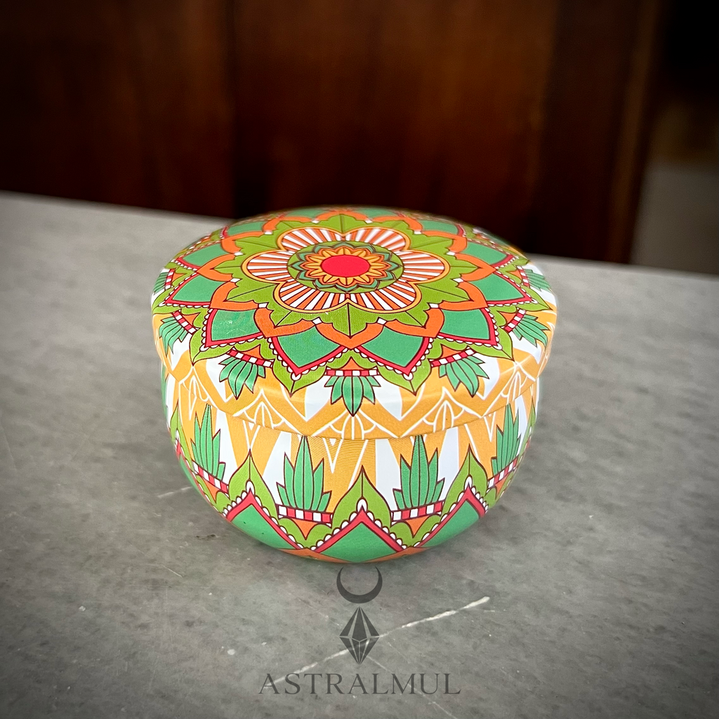 Vela Aromática Mandala |6cm x 4cm