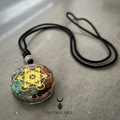 Collar de Orgonita con Cubo de Metatrón