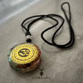 Collar de Orgonita con Símbolo Om
