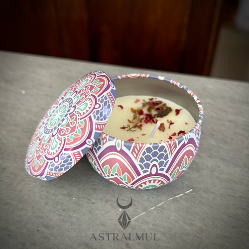 Vela Aromática Mandala |6cm x 4cm